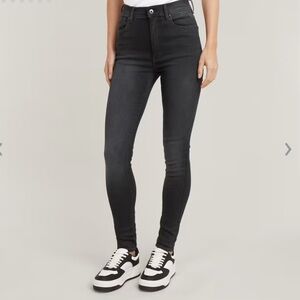 G-STAR Kafey Ultra High Skinny Jeans Smokey Grey Women’s Size 24/30 BRAND NEW